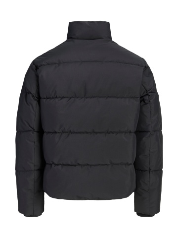Jack & Jones Geaca barbati, PUFFER, cu guler inalt, fara gluga, JJLUPO, Negru - Img 2