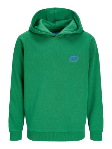 Jack & Jones Hanorac baieti cu gluga fara fermoar, Regular Fit, JJAMI, Verde