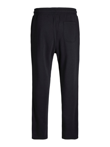 Jack & Jones Plus Pantaloni de trening barbati big sizes, cu talie medie, croiala Relaxed fit, JPSTKANE BRADLEY, Negru - Img 2