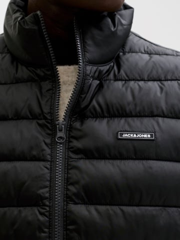 Jack & Jones Plus Vesta barbati big sizes, fara gluga, JJELVIS, Negru - Img 2
