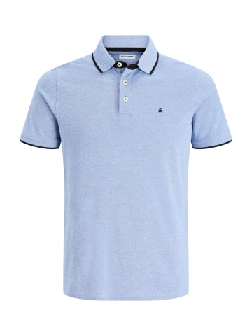 Jack & Jones Tricou polo barbati, Slim fit cu guler contrast, Albastru - Img 11
