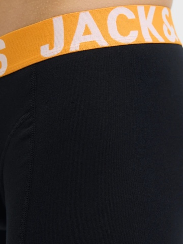 Jack & Jones Underwear barbati, Set 3 perechi de boxeri, banda cu logo, Negru - Img 4