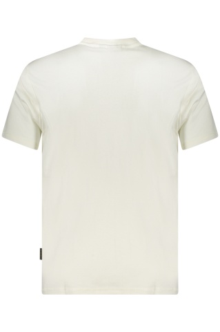 Napapijri Tricou barbati, cu imprimeu grafic, Regular Fit, Alb - Img 2