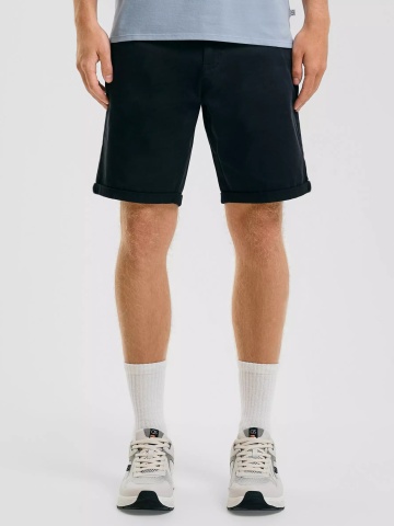 Q/S by s.Oliver Pantaloni scurti barbati chino, John cu croiala Regular fit, Bleumarin inchis