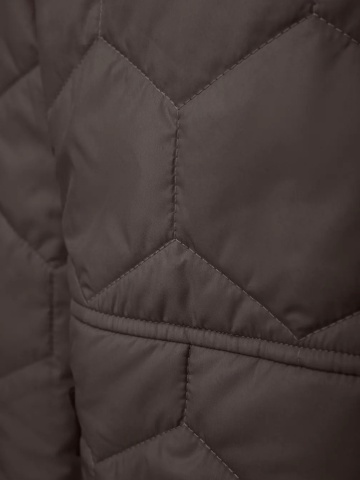 s.Oliver Jacheta bomber, barbati, usoara in stil workwear, Regular fit, Maro inchis - Img 6