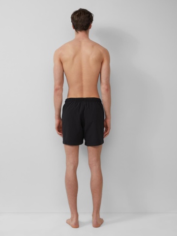 s.Oliver Pantaloni scurti barbati pentru inot, Regular fit, Negru - Img 5