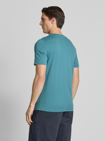 s.Oliver Tricou barbati cu croiala Regular fit, din bumbac, Turcoaz - Img 2