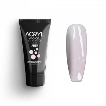 Acryl Pro Gel 2M Hema Free Shimmer Darken Light Pink Glitter