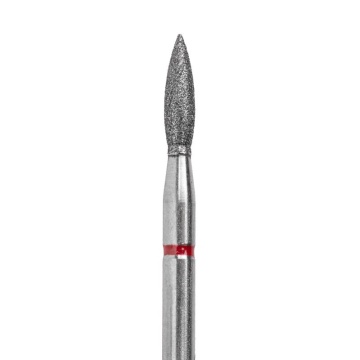 Capat freza diamant - flacara fina cu canale de racire 2.3 mm - #140