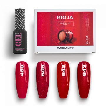 Oja Semi GELlack 2M Rioja Set - 4x13ml
