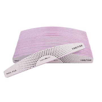 Pila semiluna Nailshop 100/150 - set 25 buc.