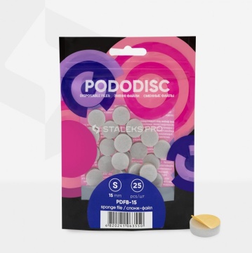 Rezerve pt disc pedichiura din burete Staleks PDFB-15