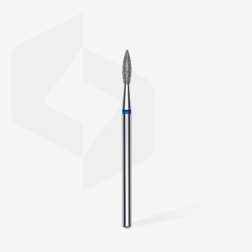 Capat freza diamant Staleks Expert flacara ascutit medie 2.1 mm - 412 - Img 2