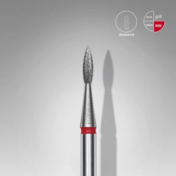 Capat freza diamant Staleks Expert flacara fina 1.8 mm - 434