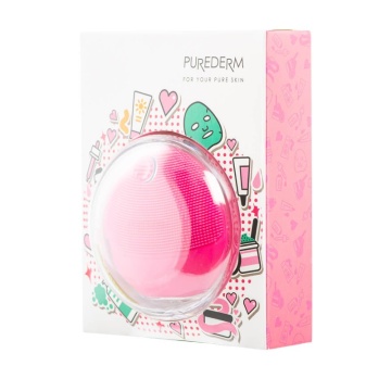 Perie de curățare a feței Pink - Purederm - Img 4