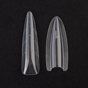 Tips Sandwich Clean Line Almond Dual Forms - set 240 buc. - Img 2