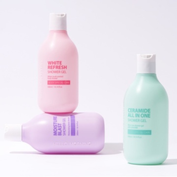 Gel de duș hidratant cu aromă de mosc alb 300ml - Hello, Morning - Img 2
