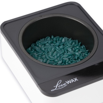 Incalzitor de ceara LoveWax BWW1 500ml - negru cu alb - Img 2