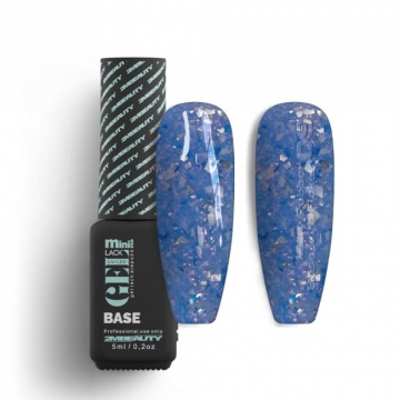 Oja Semi GELlack 2M Hema Free Milky Rubber Base with Flakes Nr. 09
