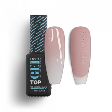 Oja semi GelLack 2M Hema Free Top Coat Milky White - 13ml