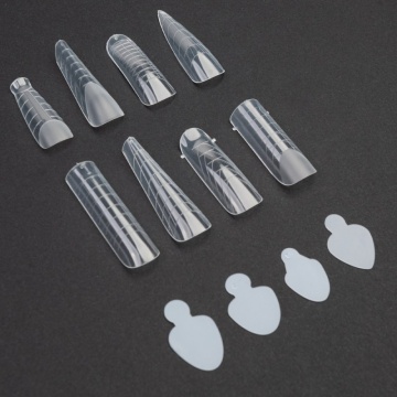 Set Tips Dual Forms 8 modele si French Silicone Pads - 288 buc. - Img 3