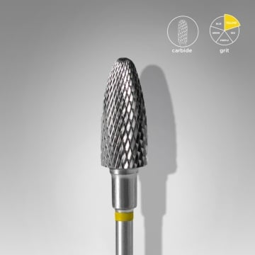 Capat freza carbid Staleks Expert extrafina 6 mm - 505