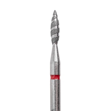 Capat freza diamant - flacara Tornado fina 2 mm - #141