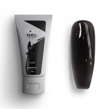 Polygel Glass 2M Hema Free - Black 30gr