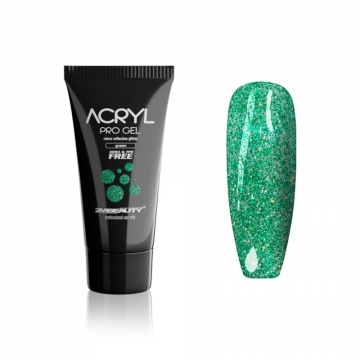 Acryl Pro Gel 2M Hema Free Micro Reflective Glitter Green