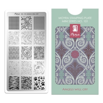 Matrita mini pentru stampila nr 101 - Lacrimi de ingeri