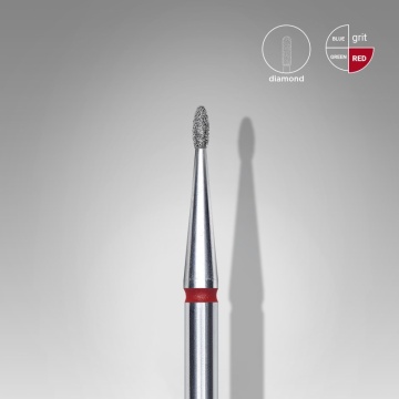 Capat freza diamant Staleks Expert maslina fina 1.2 mm - 420