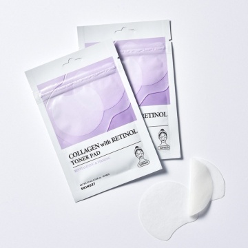 Pad-uri tonifiante cu colagen si retinol - Skin627
