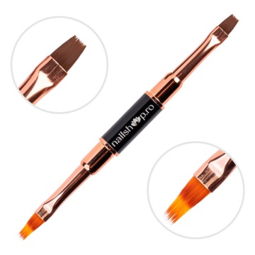 Pensula gel Nailshop doua capete - Drept nr. 6 - Ombre
