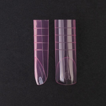 Tips Pro French Natural Slim Dual Forms - set 150 buc. - Img 3