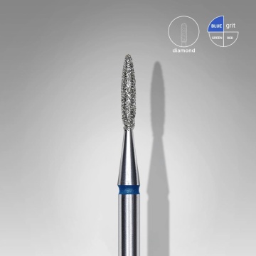 Capat freza diamant Staleks Expert flacara medie 1.6 mm - 408
