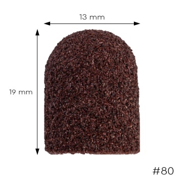 Capison pedichiura 13/19 - duritate 80 - set 10 buc