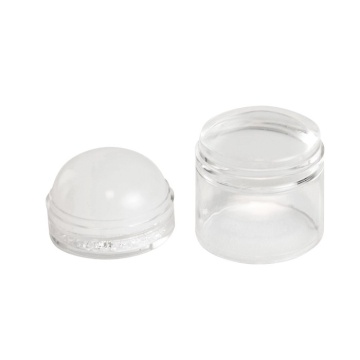 Stampila si raclete pentru unghii 2M Double Flat - Crystal - Img 5