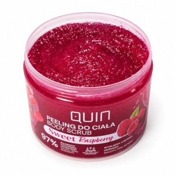 Sweet Raspberry QUIN Fruit Line Body Scrub 350 ml - Img 2