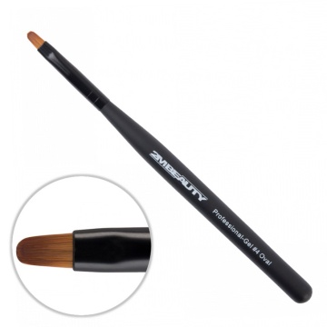 Pensula gel 2M Black Beauty Oval nr. 4