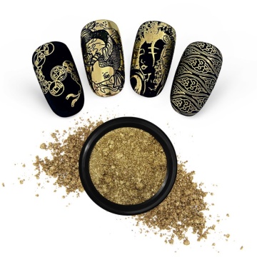 Praf de pigment Mirror-Effect Gold - Img 2