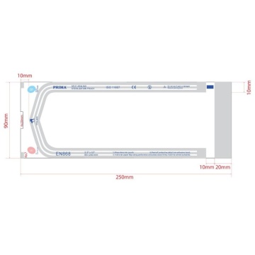 Pungi sterilizare autosigilante 90x250mm (70x200mm) - 100 buc - Img 2