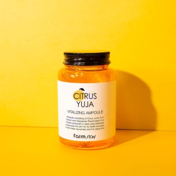 Ser pentru față cu extract de Yuzu 250ml - Farmstay - Img 2