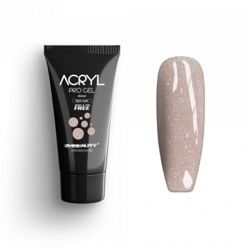 Acryl Pro Gel 2M Hema Free Shimmer Light Nude