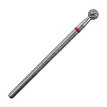 Capat freza diamant pedichiura bila fina 4 mm - #306 - Img 2