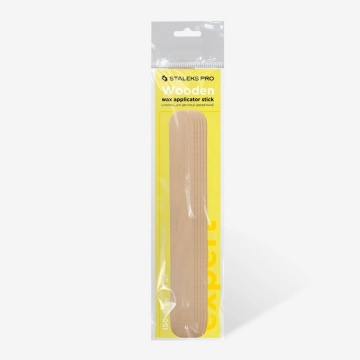 Spatula pentru epilare Staleks 150x17 mm DSW-10/5 - set 5 buc.