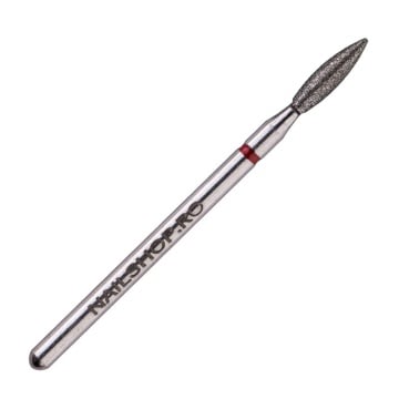 Capat freza diamant - flacara fina #129