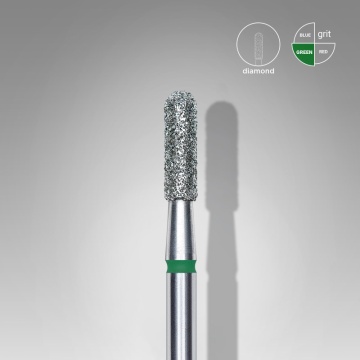 Capat freza diamant Staleks Expert cilindric rotunjit dura 2.3 mm - 416
