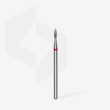 Capat freza diamant Staleks Expert flacara fina 1.8 mm - 434 - Img 2