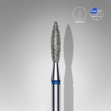 Capat freza diamant Staleks Expert flacara medie 2.3 mm - 403