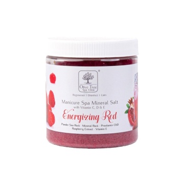 Manicure Spa Mineral Salt Energizing Red - 250gr